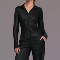 Heroine Sport - Thea Performance Satin Shirt