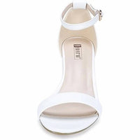 Idifu - Women's Chunky Heel Open Toe Sandals