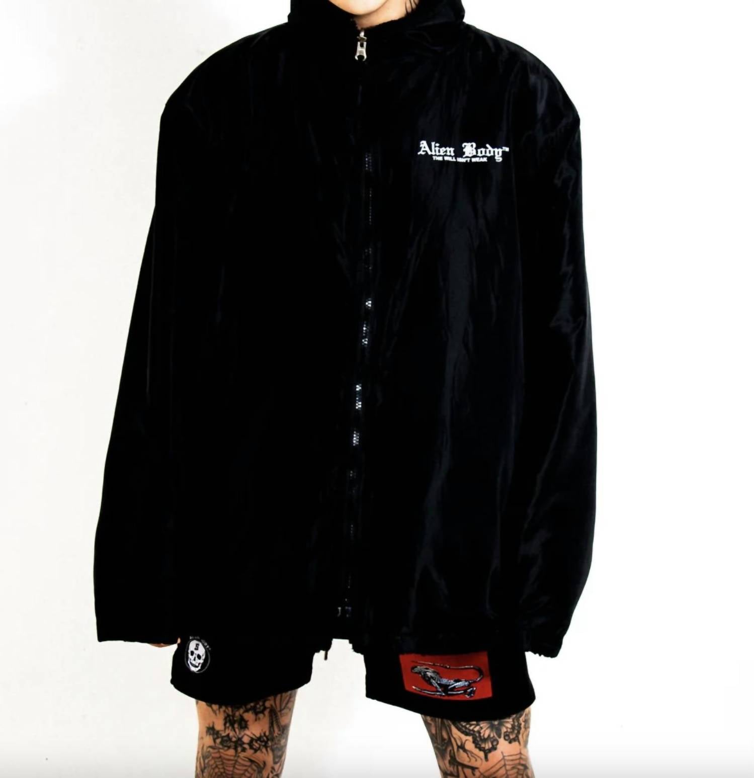 Alien Body - Chainlink Reversible Fleece