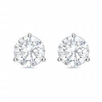 Diana M Jewels - 2.00 Cts Lab Grown Round Diamond Stud Earrings