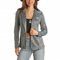 Rock & Roll Cowgirl - Iridescent Blazer