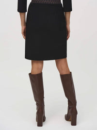 Joseph Ribkoff - Geometric Jacquard A-line Skirt