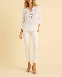 Calypso St. Barth - Bella Three-quarter Sleeve Top
