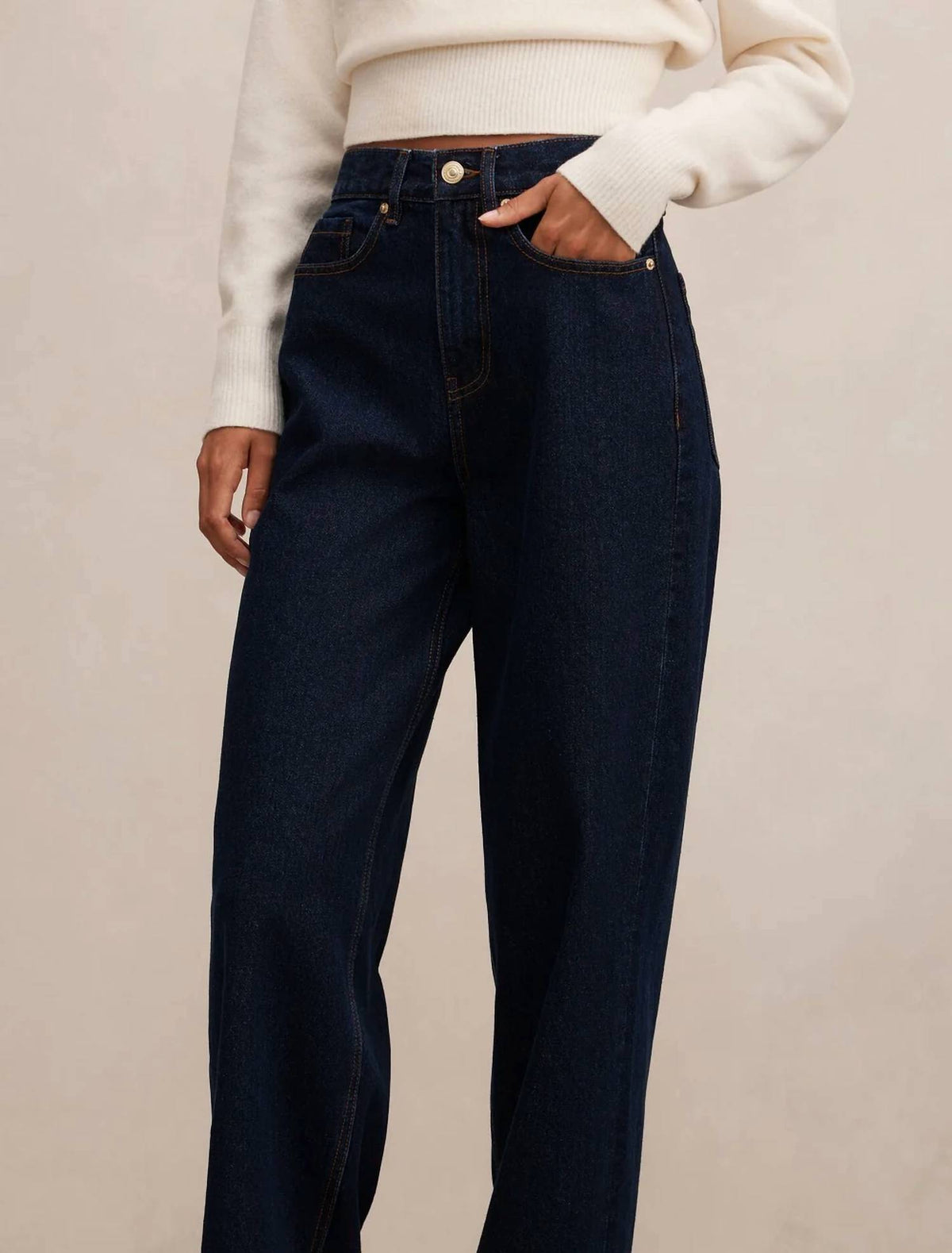 Letter To Juliet - Gia High Rise Wide Leg Trouser Jean