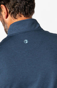 Duck Head - Long Drive Performance Quarter Zip Pullover Sweatshirt