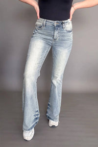 Judy Blue - Penelope Mid Rise Flare Jeans