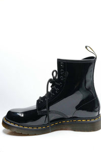 Dr. Martens Women's 1460 W Patent Leather Boots in black - women's shoe - view 4