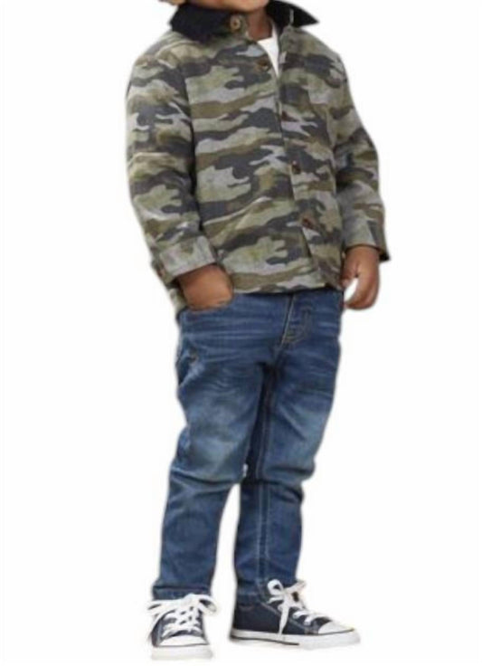 Mudpie - Boy’s Camo Shacket