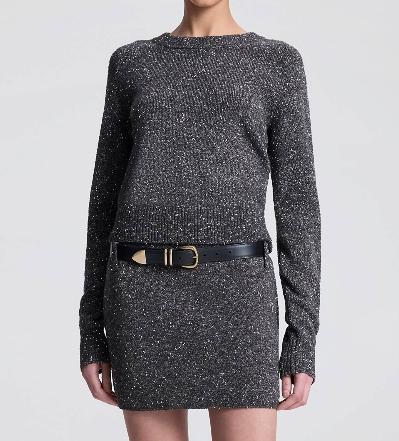 A.L.C. - Zoe Boucle Tweed Sweater