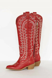Mia Shoes - Women's Locklyn Cowboy Boots
