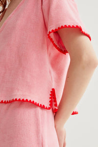 Compania Fantastica - Short Sleeve Terry Top
