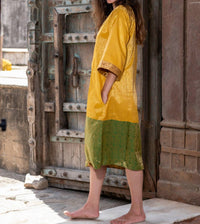 Standawt - Silk Saree One Size Kimono