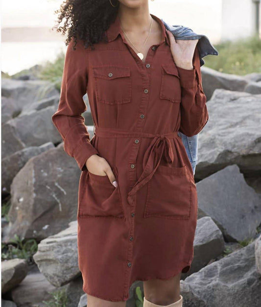 Grace And Lace - Tencel™ Lyocell Utility Dress