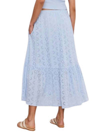 Velvet By Graham & Spencer - Amelia Cotton Eyelet Skirt