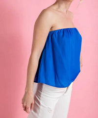 Ee:Some - April Strapless Flowy Top