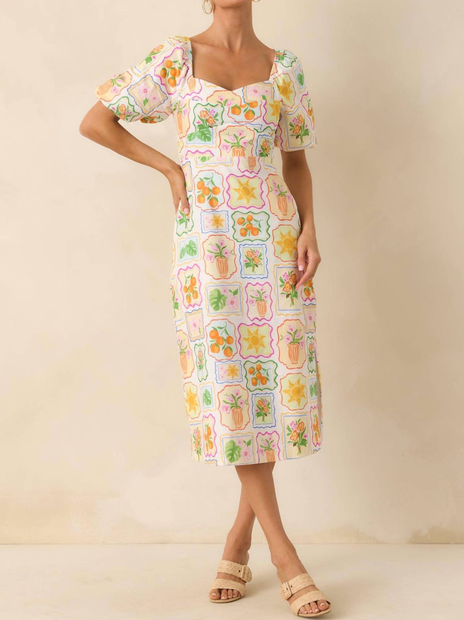 Prosperina - Fancy Midi Dress