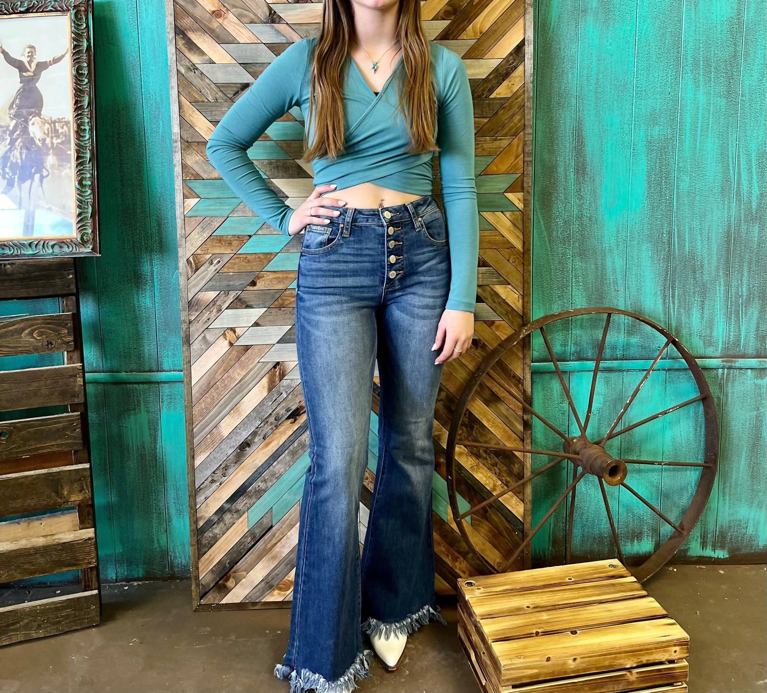 Insane Gene - Flare In Her Eyes Jeans