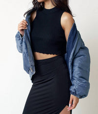Blue Blush - Oversized Jacket