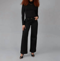 Lola Denim - Colette High Rise Wide Leg Jeans