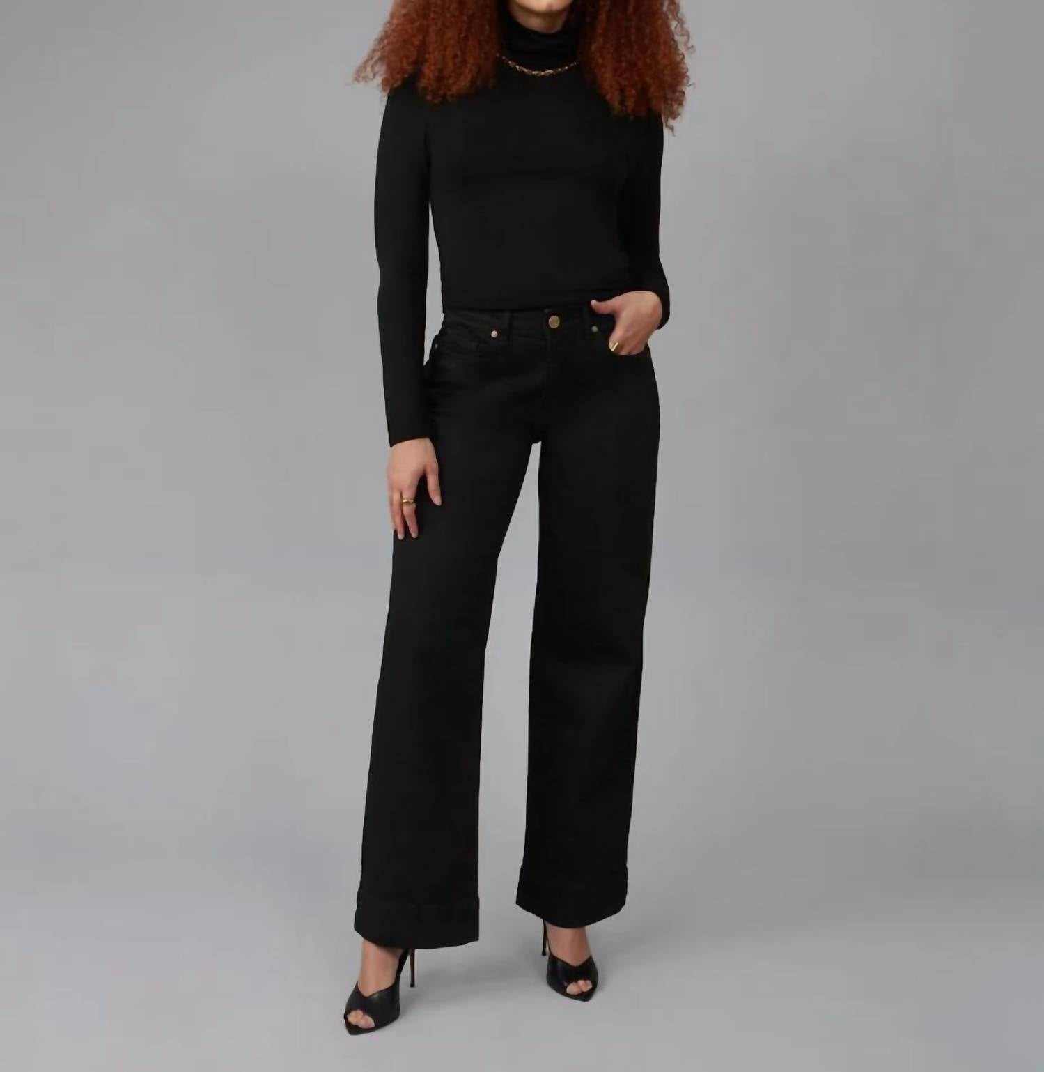 Lola Denim - Colette High Rise Wide Leg Jeans