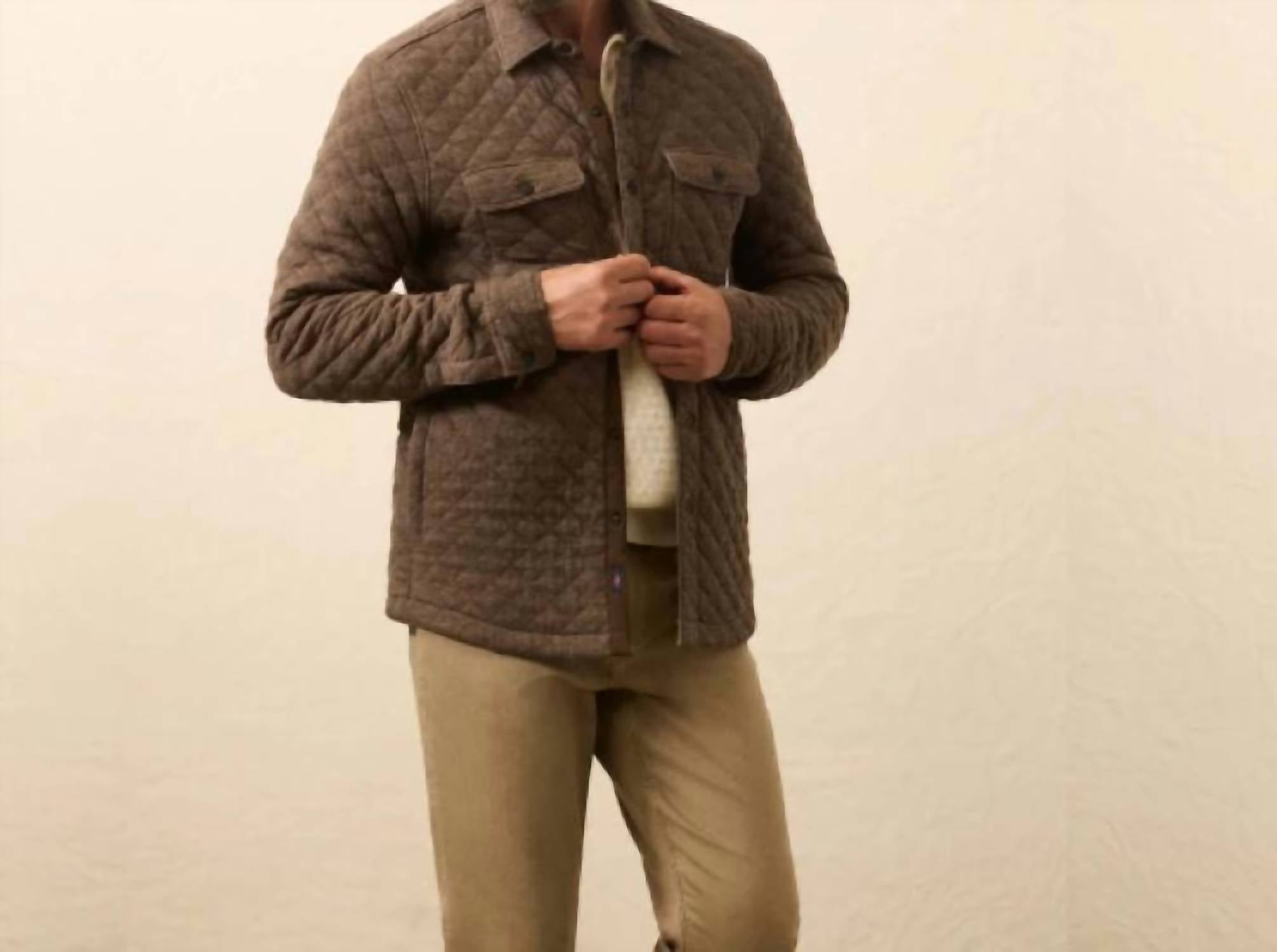 Faherty - Epic Quilted Fleece CPO Top