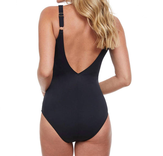Gottex - V-Neck One Piece Swimsuit