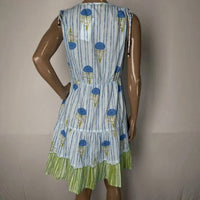 Bindu - Allegra Floral Tiered Mini Dress