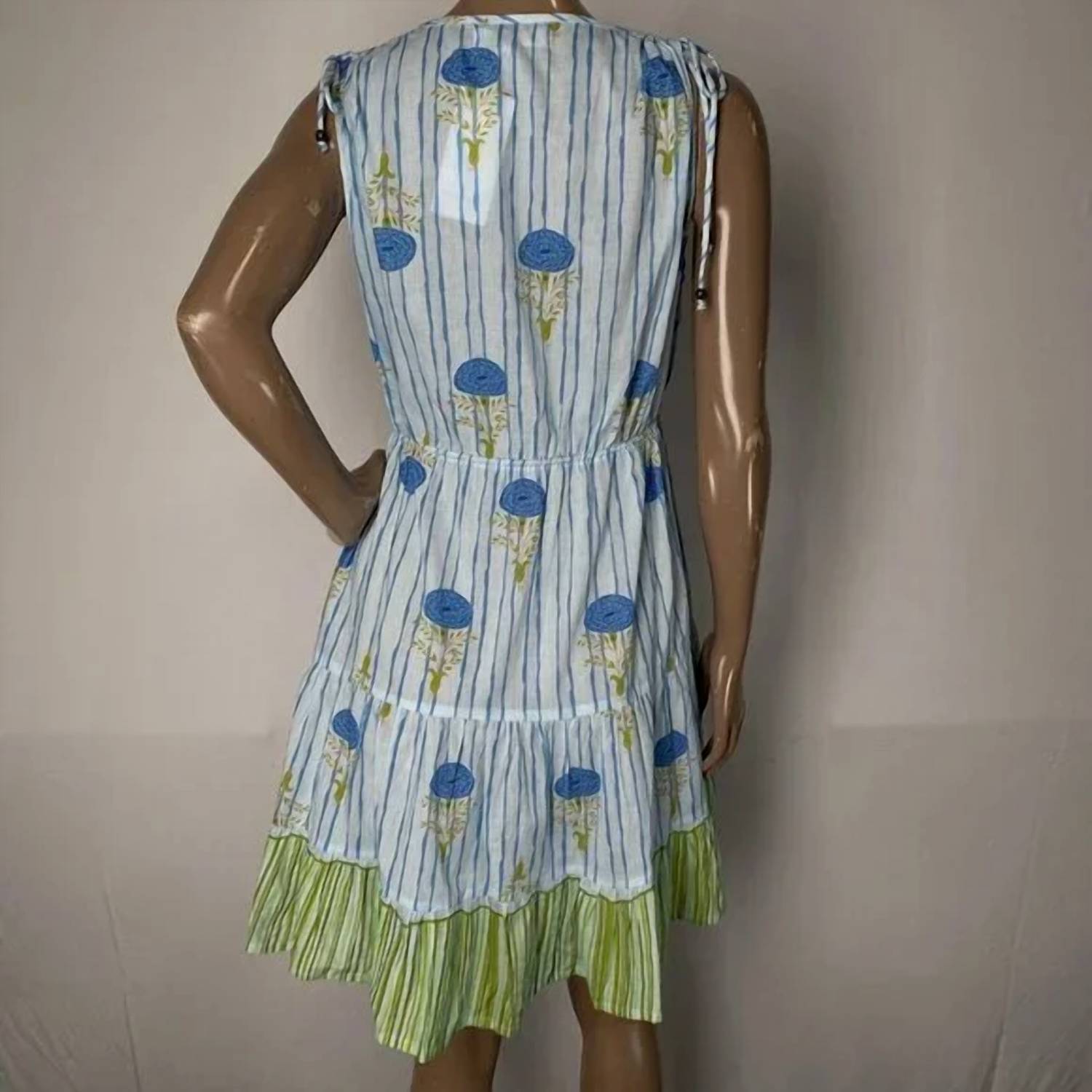 Bindu - Allegra Floral Tiered Mini Dress