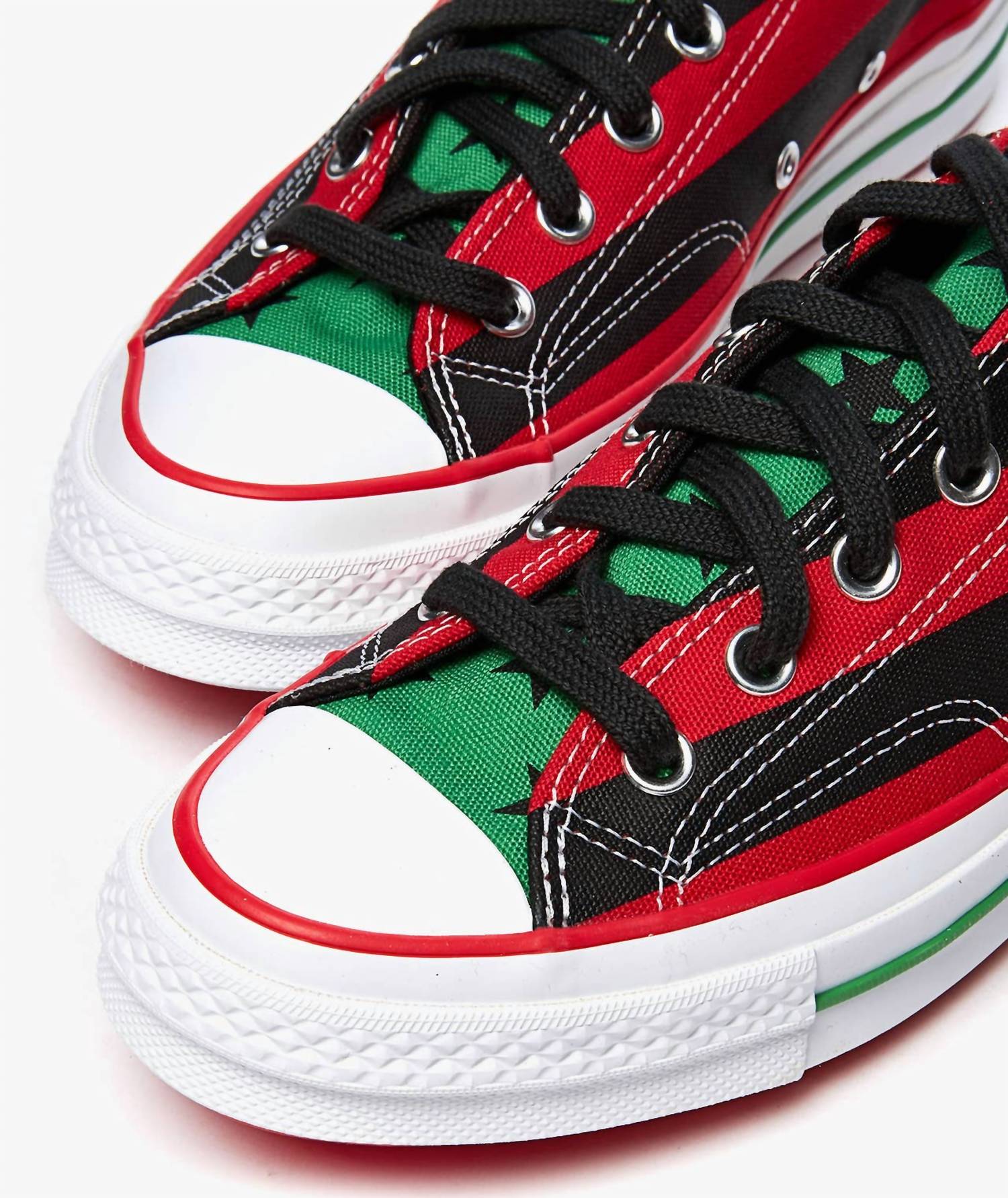 Converse - Women's Denim Tears Pan African Flag Chuck 70 Sneakers