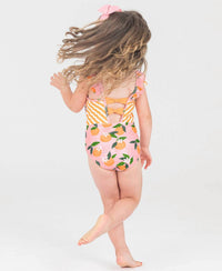 Rufflebutts - Kids You The Sweetest Pinafore One Piece Swimsuit