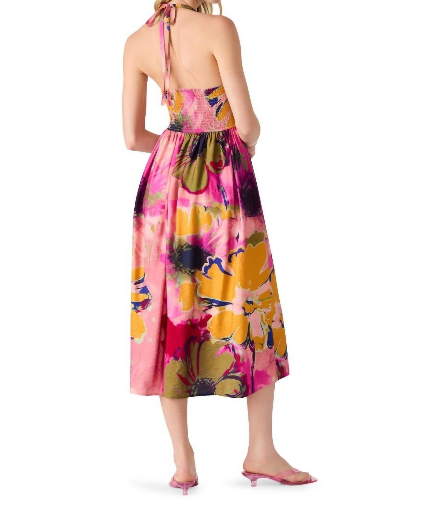 Steve Madden - Piper Halter Midi Dress