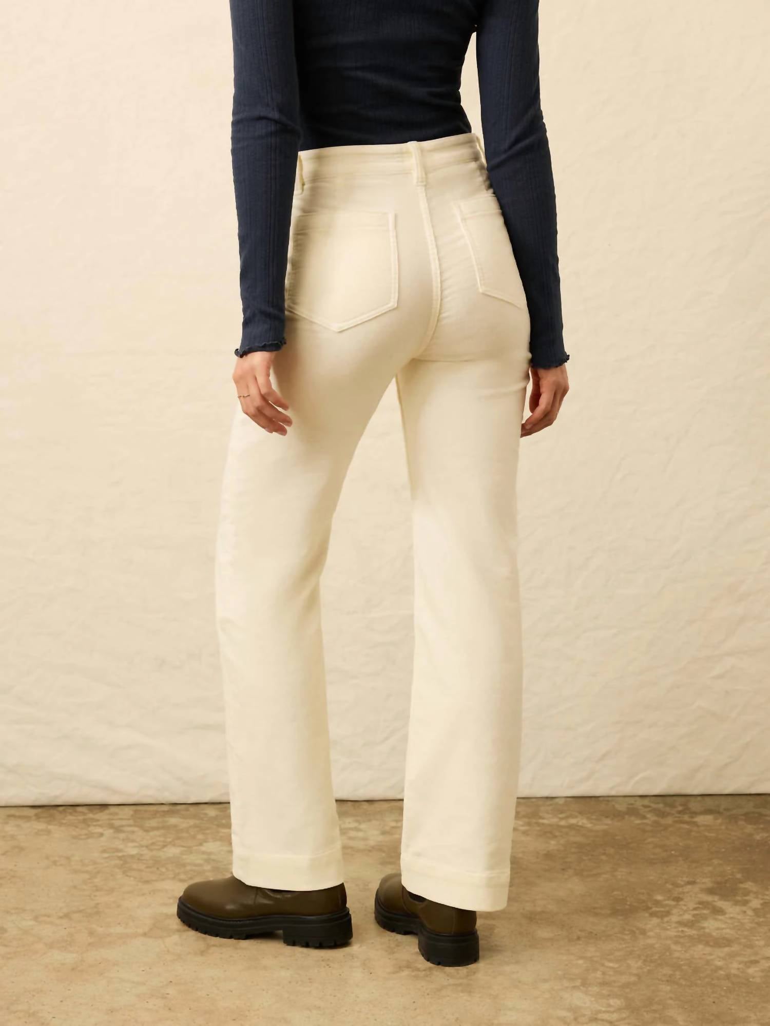 Faherty - Stretch Terry Cord Patch Pocket Pant