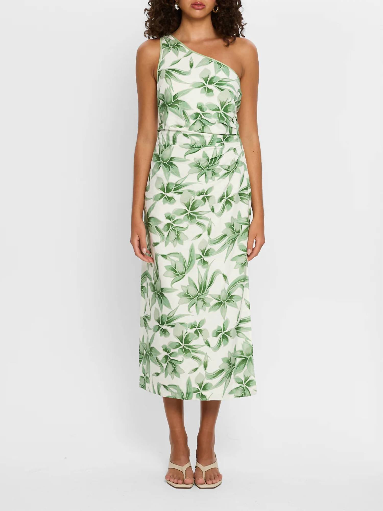 Kivari - Assymetrical Midi Dress