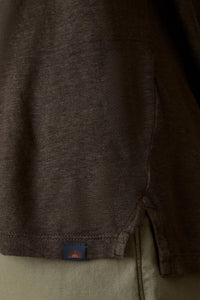 Faherty - Short Sleeve Linen Polo Shirt