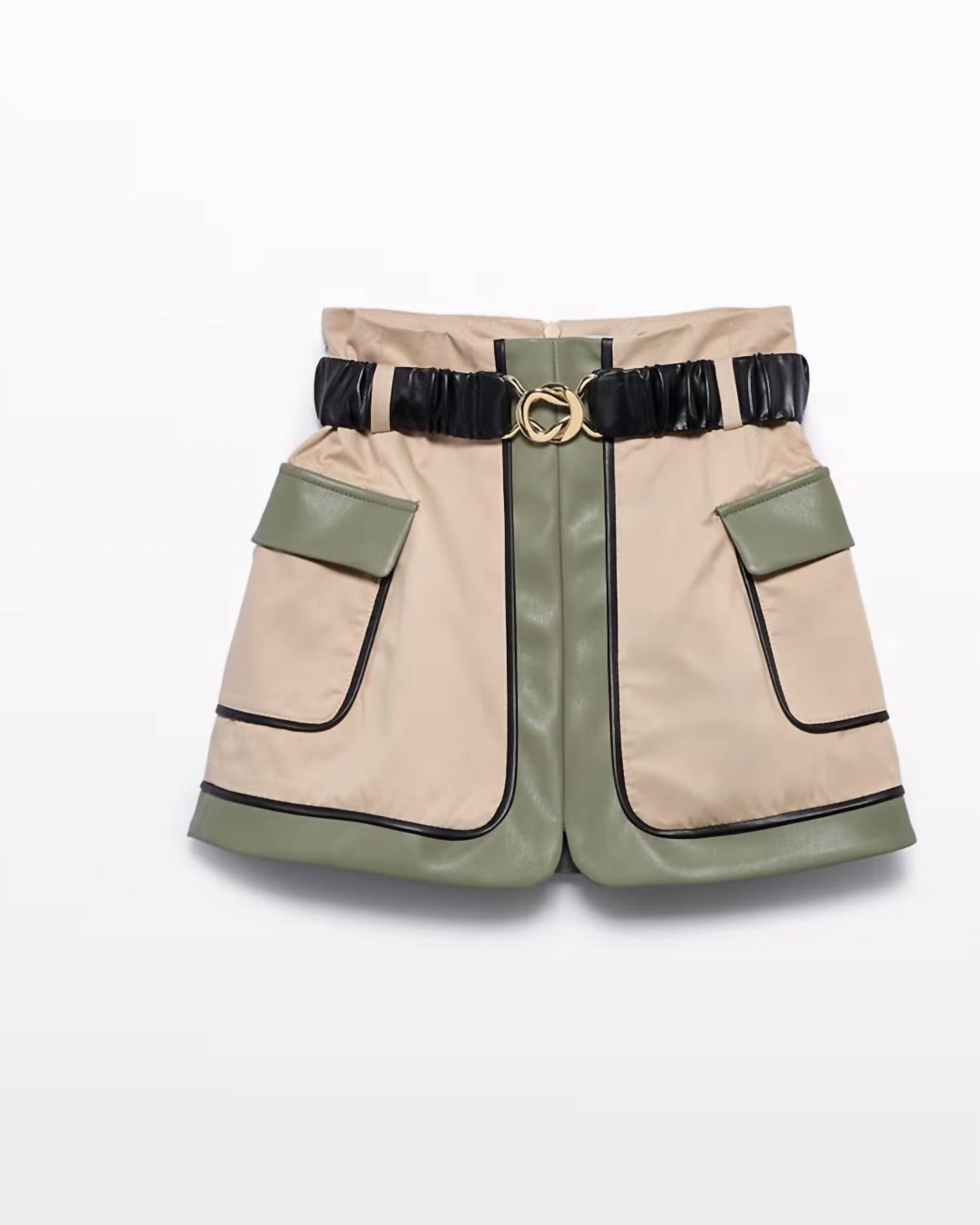 Abel & Lula - Kid's Combined Twill Skirt