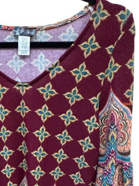 Pixi + Ivy - Women's Long Sleeve Floral Dress