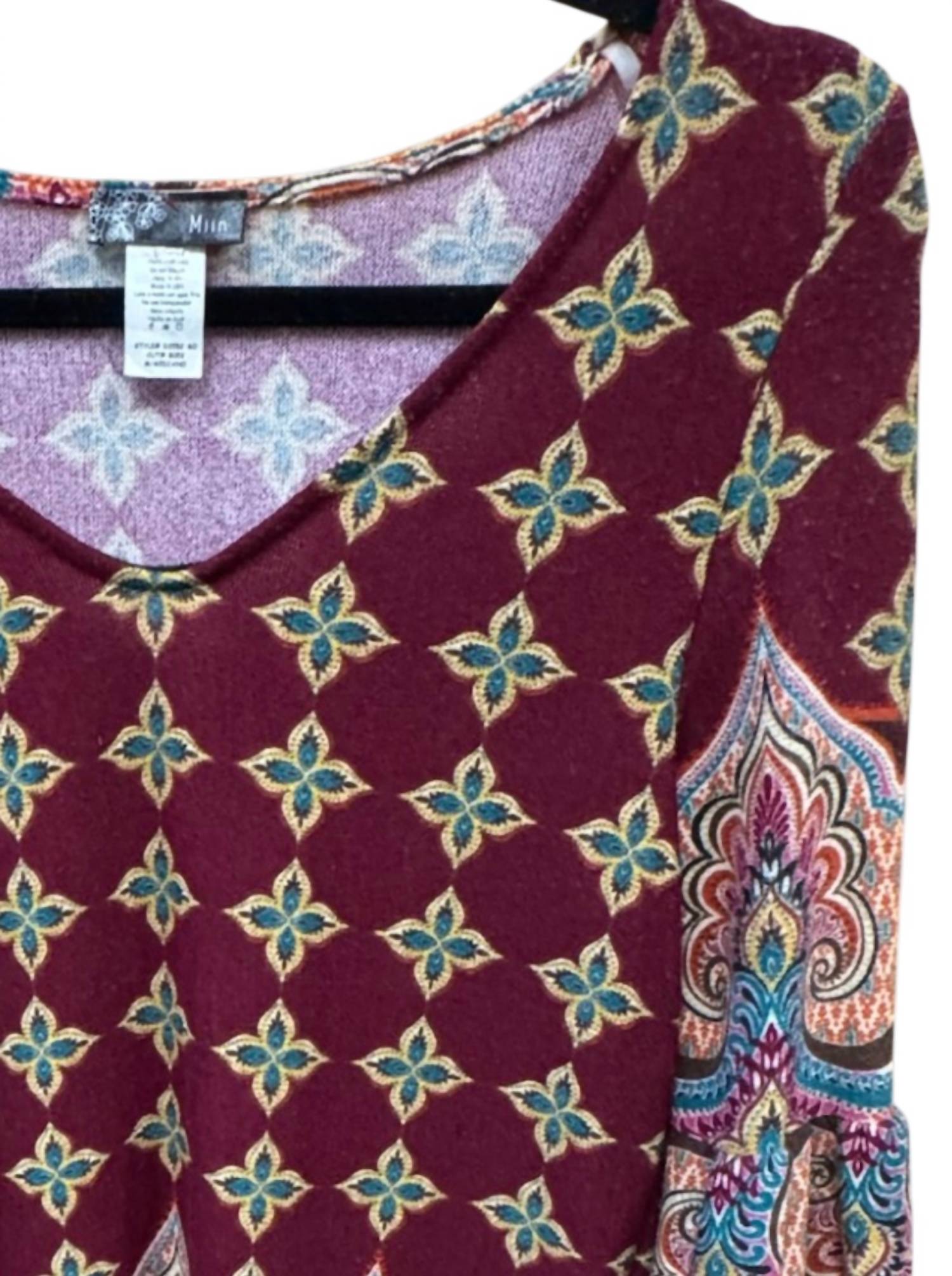 Pixi + Ivy - Women's Long Sleeve Floral Dress