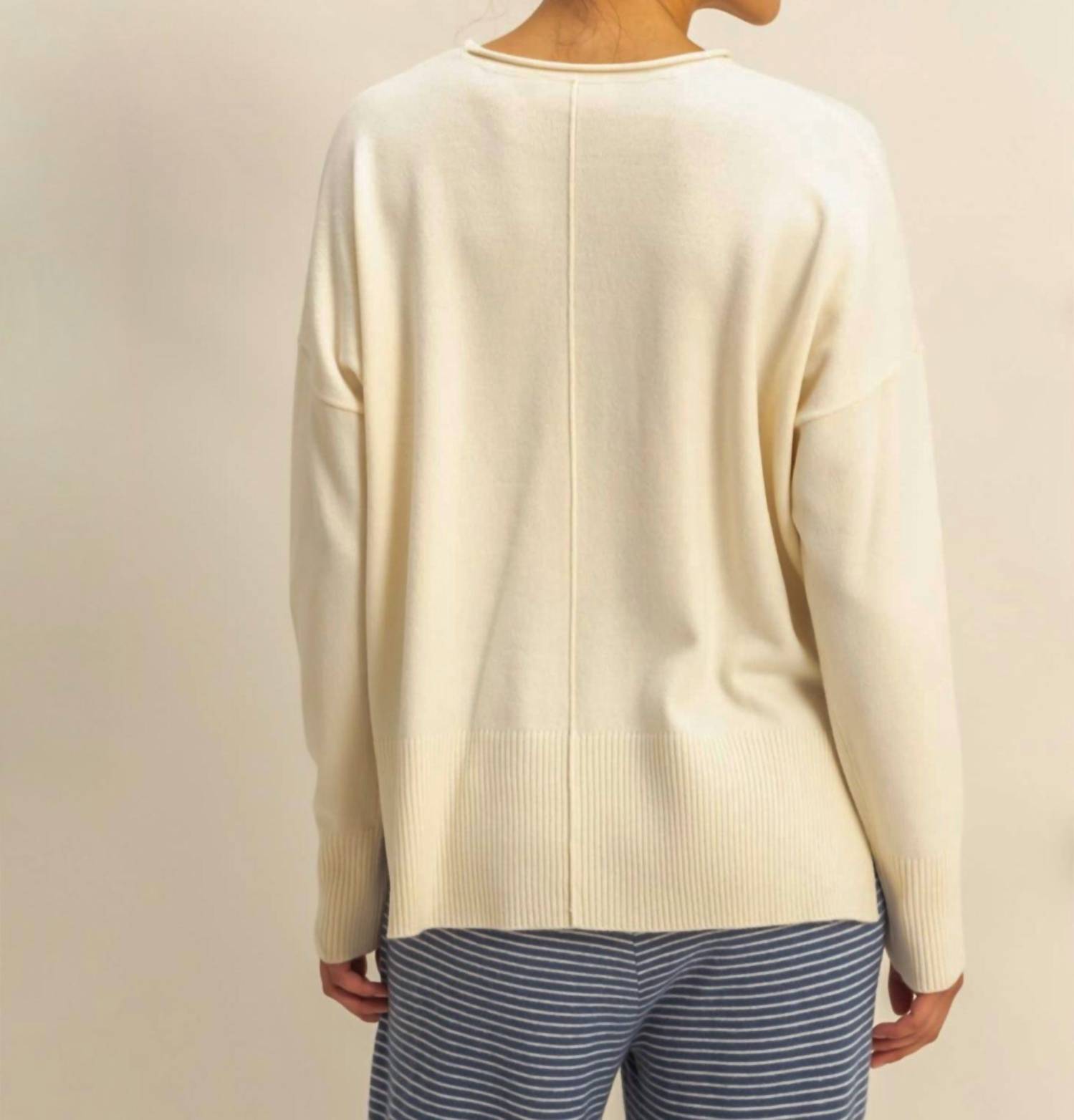 Hyfve - Amélie Rolled Neck Long Sleeve Sweater