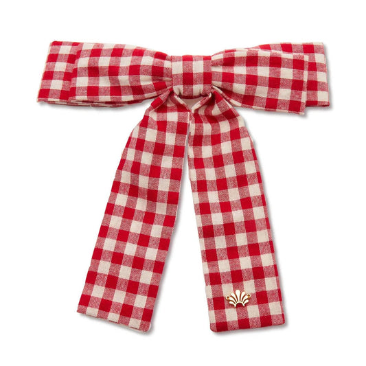Lele Sadoughi - Women's Gingham Antonette Bow Barrette