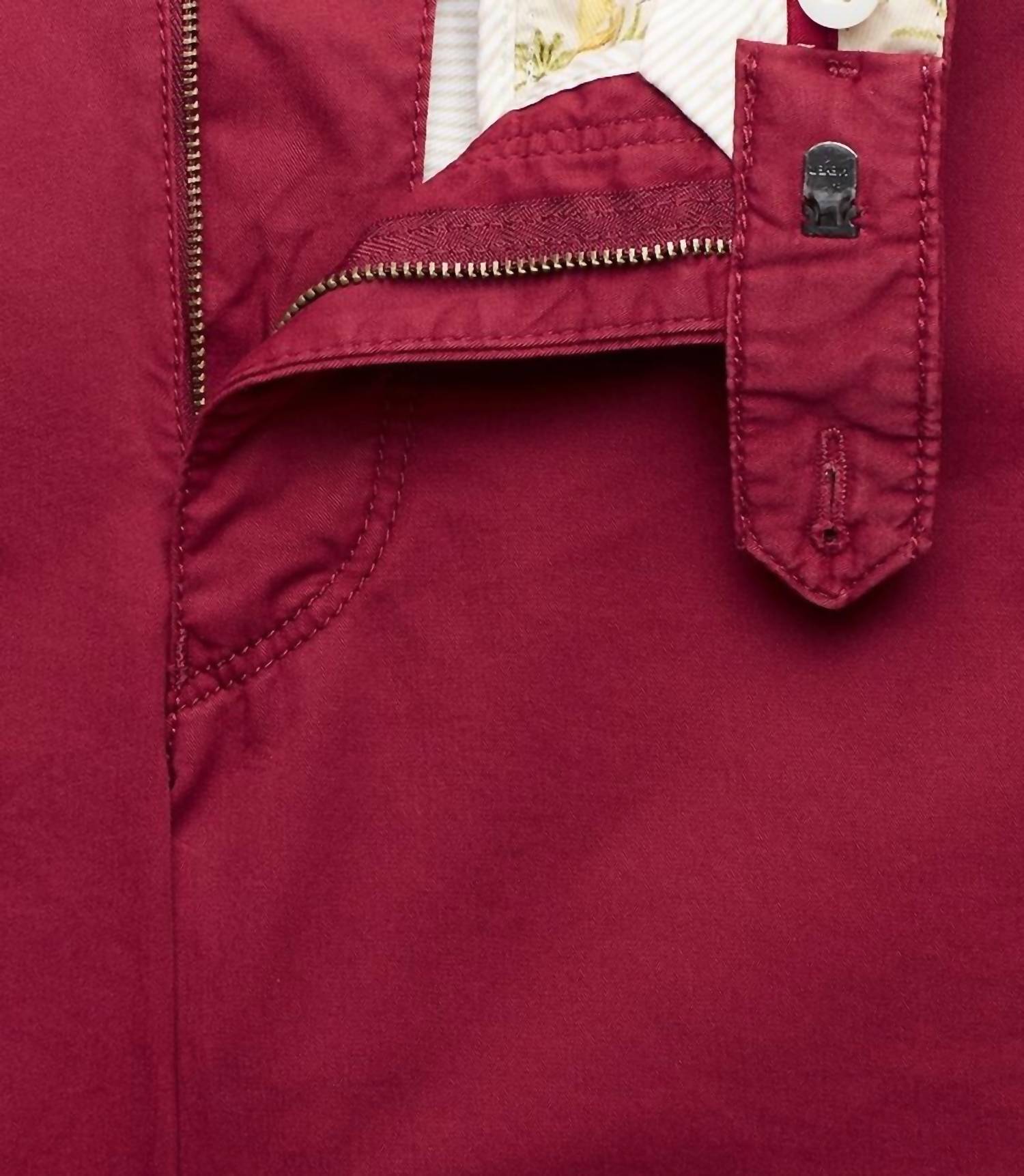 Meyer's Men's Cotton Bonn Chinos in red - men's pants - alternate view