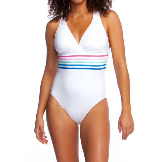 La Blanca - Cross Back One Piece Swimsuit