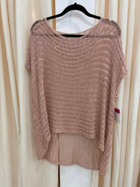 B & K Moda - Open Weave Knit Top