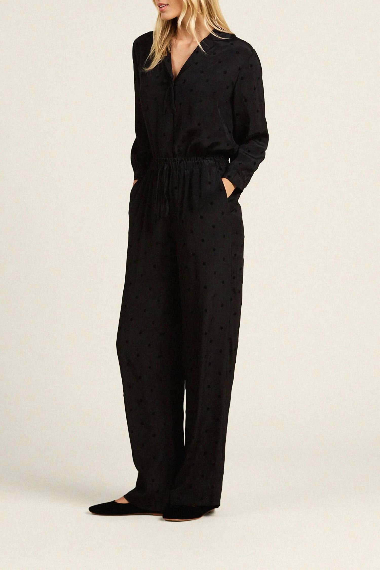 Trovata - Vera Polka Dot Straight Leg Pants