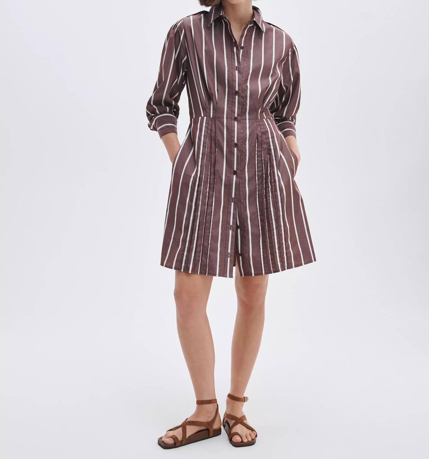 Rag & Bone - Taylor Striped Mini Dress
