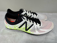 New Balance Men's Spiked Running Track Shoes in white green black - men's shoe