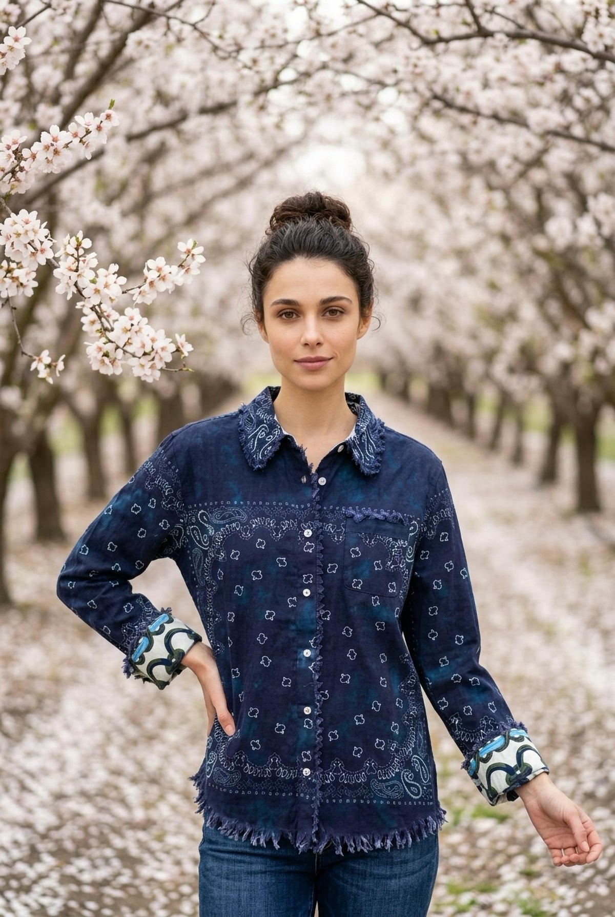 Dizzy-Lizzie - Cape Cod - Indigo Bandana