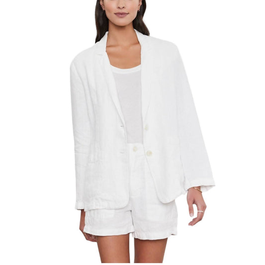 Velvet By Graham & Spencer - Lenny Heavy Linen Blazer