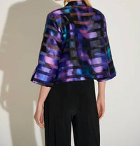 Joseph Ribkoff - Abstract Print Swing Style Jacket