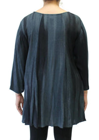 Modesce - Hand Painted Two Pocket Swing Tunic