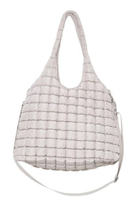 Katydid - Women's Quilted Puffer Tote Bag